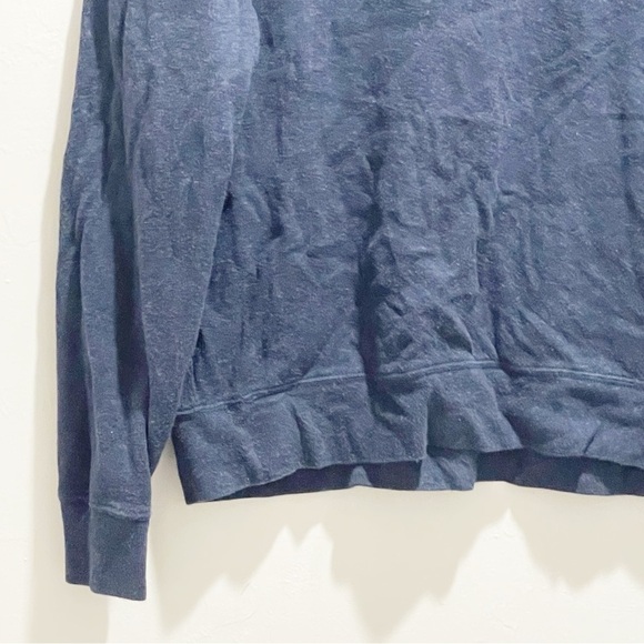 POLO RALPH LAUREN Men’s Navy Blue Estate Rib Cotton Button Up Pullover Size L - Picture 4 of 6